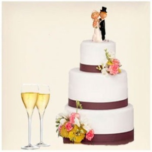 cotillón para casamiento