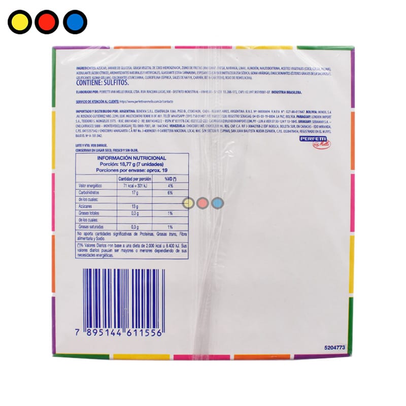 Caramelos masticables confitados Mentos Magic 29,5 g