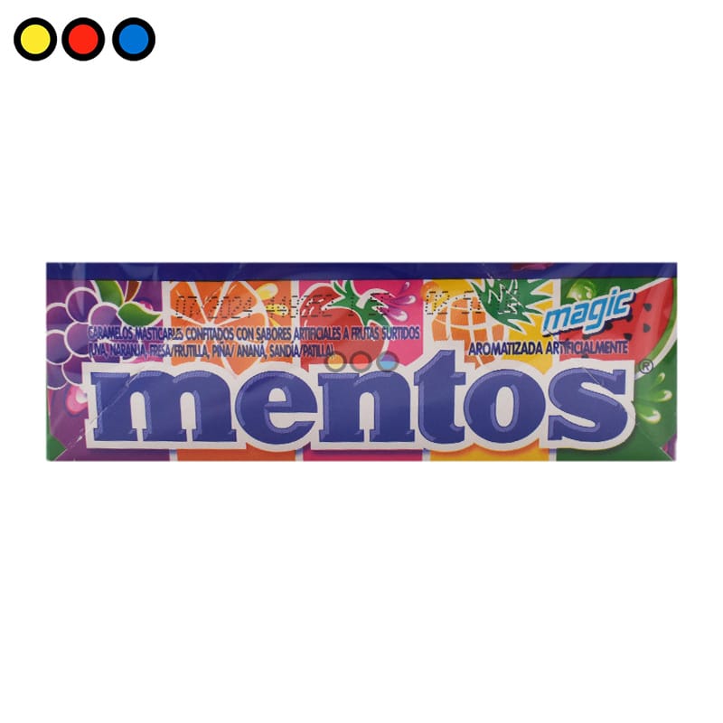 Mentos Magic caja mayorista x12 rollos - Distribuidora Pop