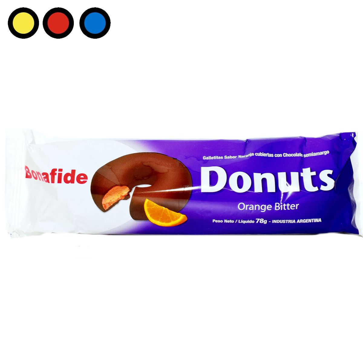 donuts bonafide chocolate naranja bitter