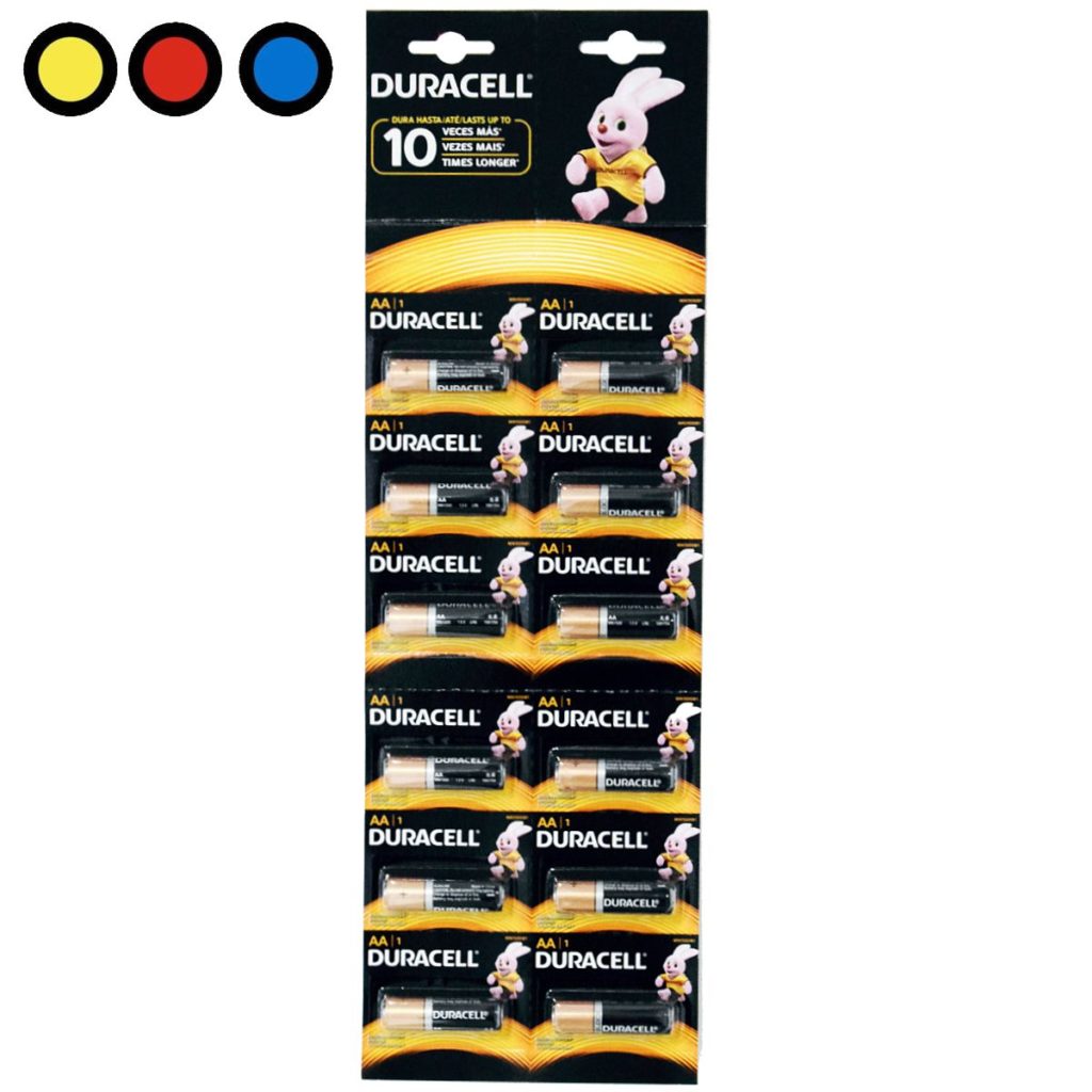 Pila Alcalina Duracell Blíster AAAx2