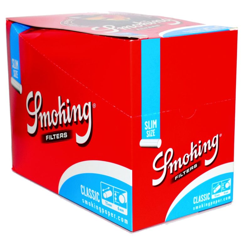 Filtros Smoking Slim Blue - Distribuidora Pop