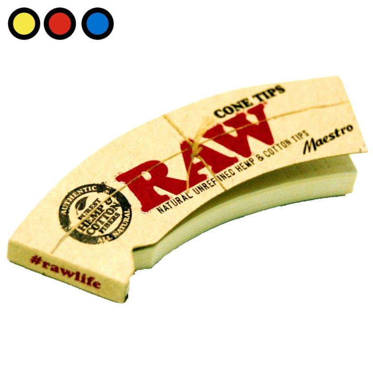 raw tips cones carton maestro precio