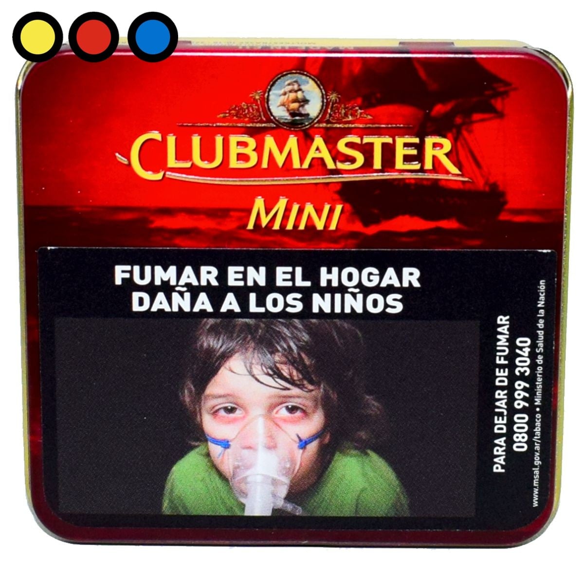 cigarro clubmaster mini vainilla fumador