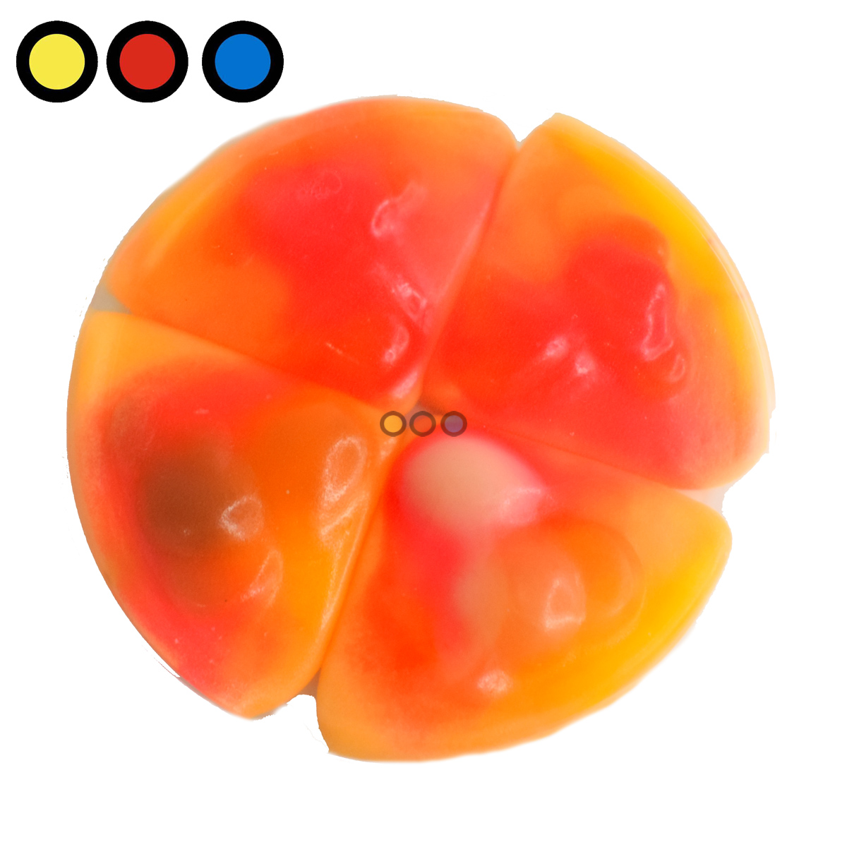 Gomitas Gummi Zone pizza x 24u - Imagen 2