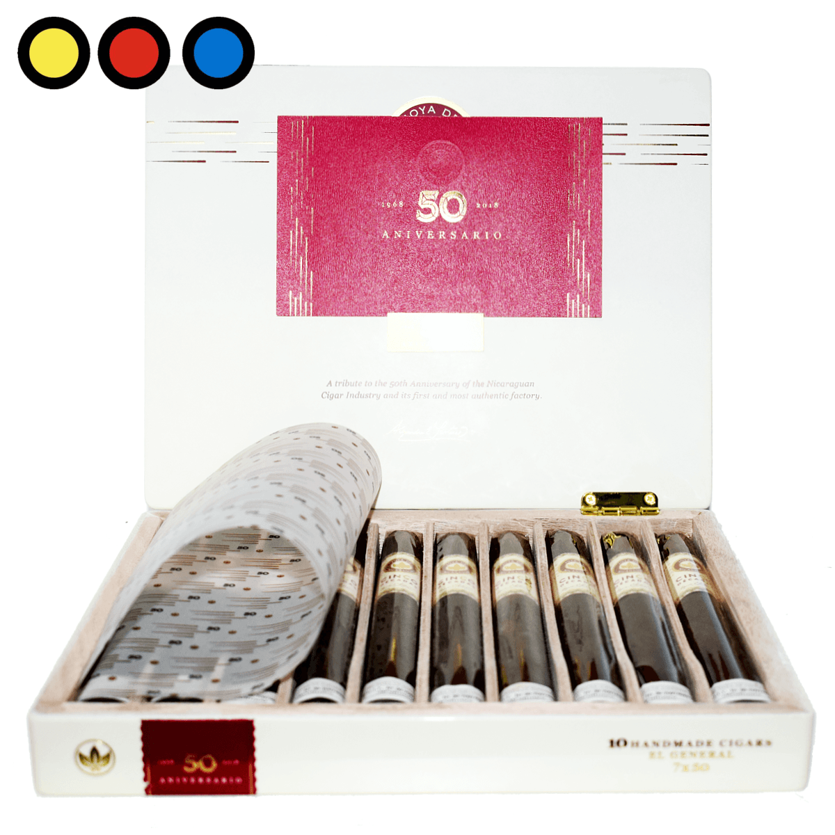 cigarro joya de nicaragua 5 decadas el general