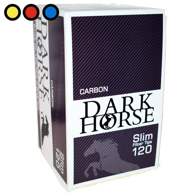 Caixa De Filtro Dark Horse Slim Long Slim Sem Sabor | Frete grátis