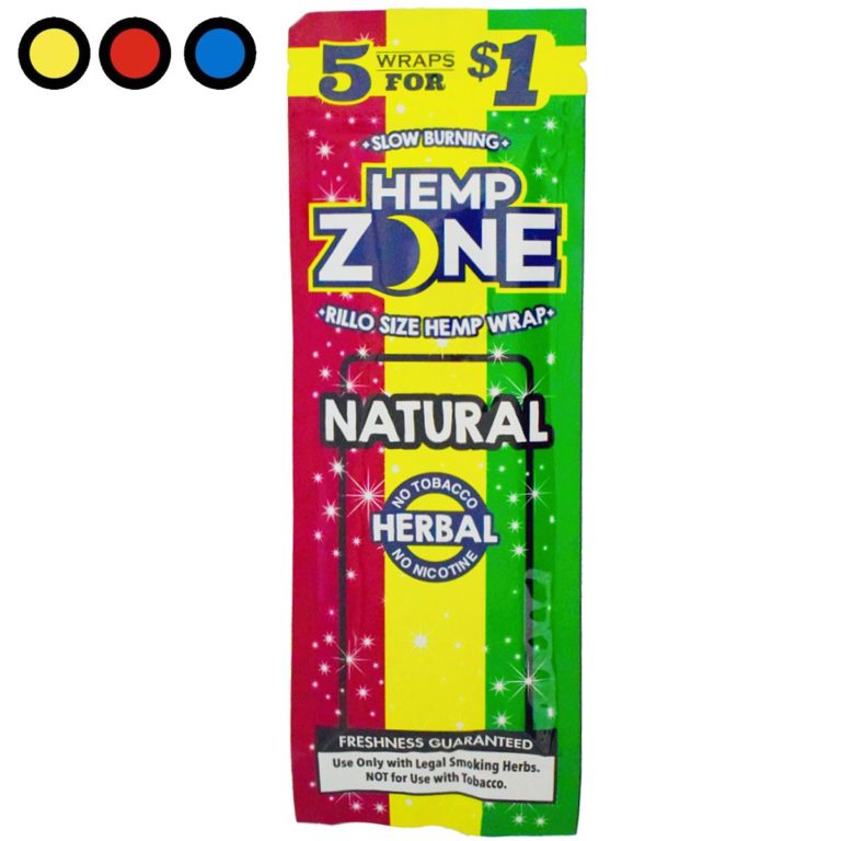 blunt hemp zone natural precios
