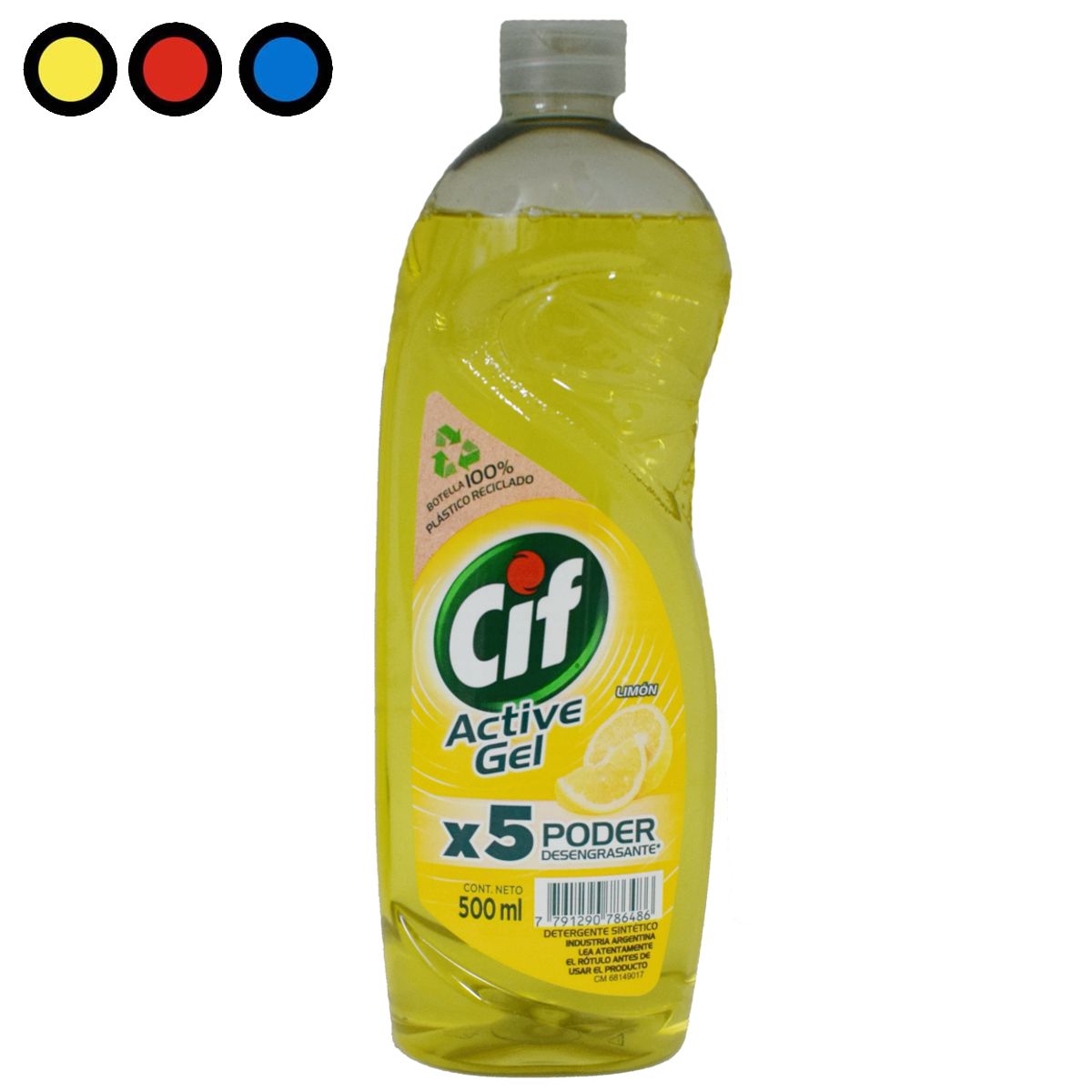 detergente cif active gel limon precio
