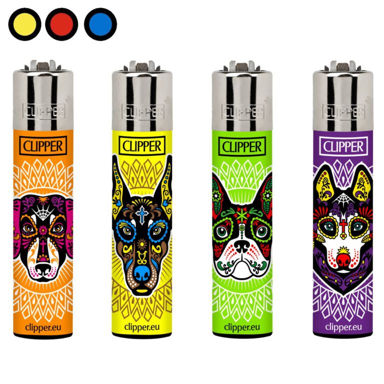 encendedores clipper muerta dogs