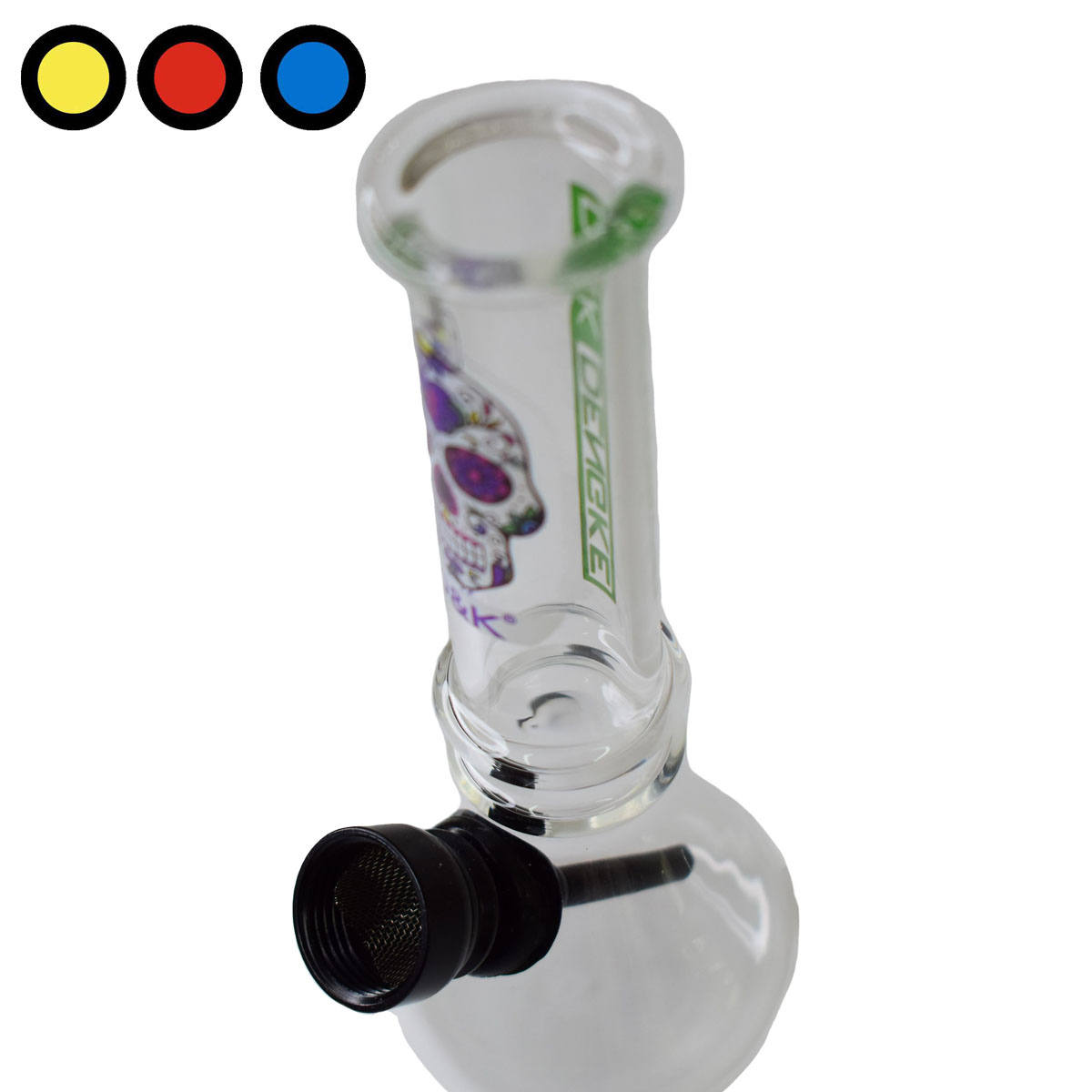 Bong de vidrio Pyrex mini 12cm - Imagen 5