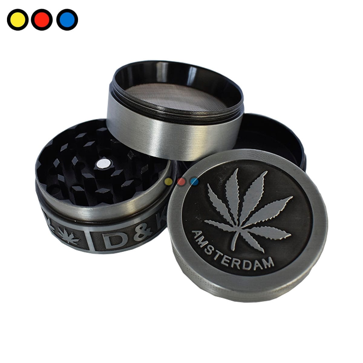 Picador Metal Amsterdam 4 partes P&B - Imagen 2