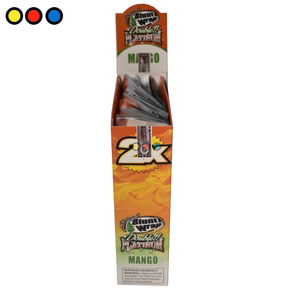 Blunt Wrap Double Platinum Mango - Imagen 5