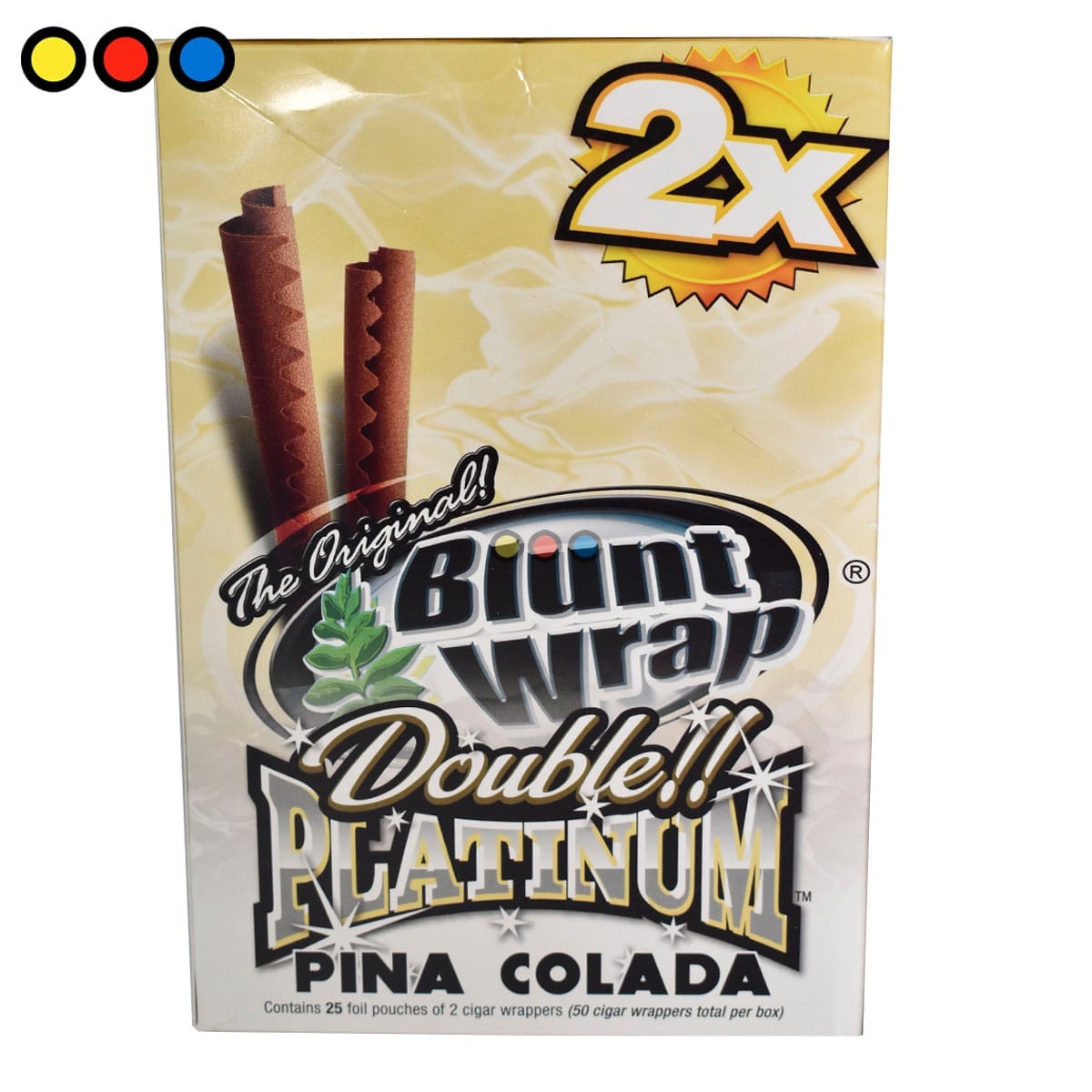 Blunt Wrap Double Platinum Piña Colada - Imagen 2