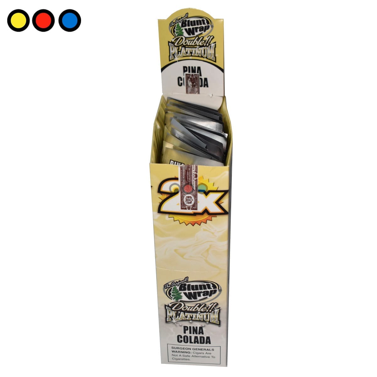 Blunt Wrap Double Platinum Piña Colada - Imagen 4
