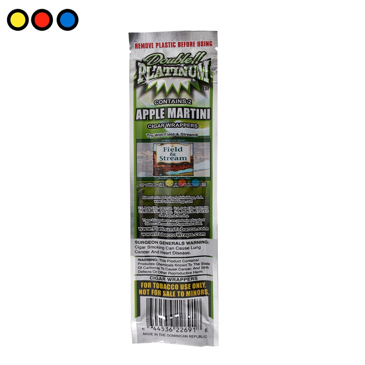 Blunt Wrap Double Platinum Apple Martini - Imagen 4