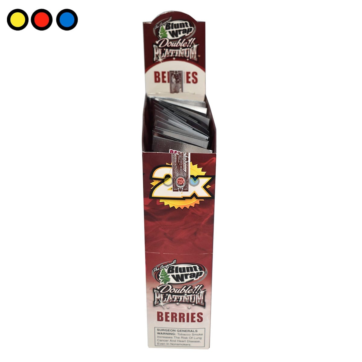 Blunt Wrap Double Platinum Berries - Imagen 5