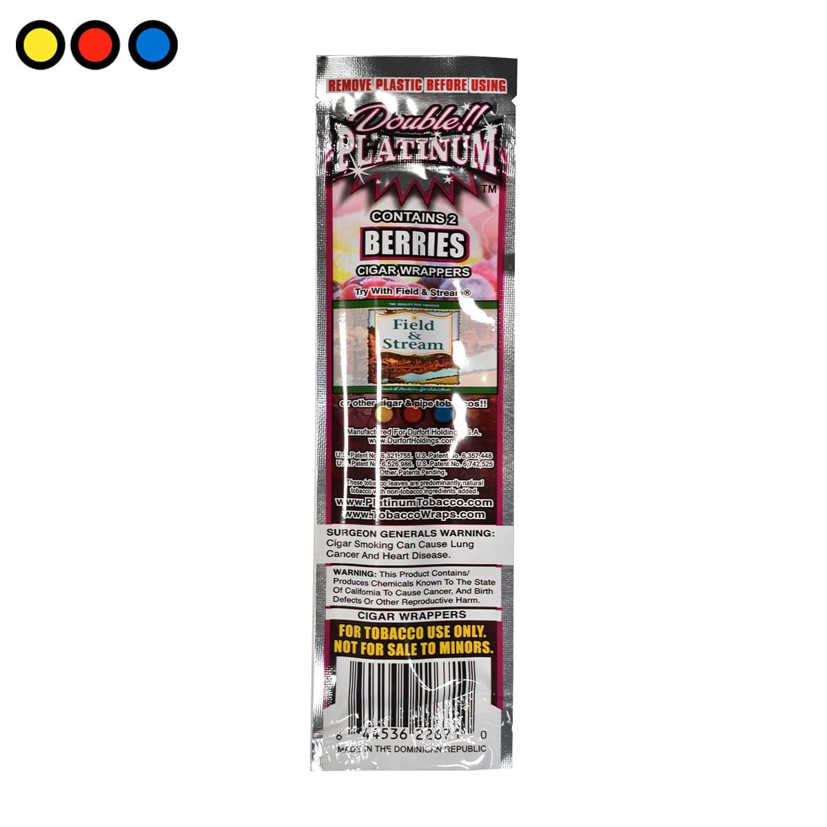 Blunt Wrap Double Platinum Berries - Imagen 3