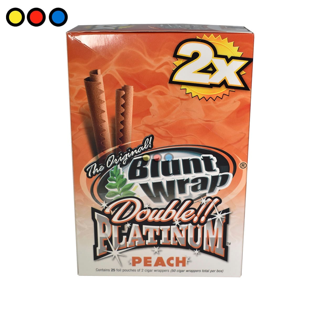 Blunt Wrap Double Platinum Peach - Imagen 2