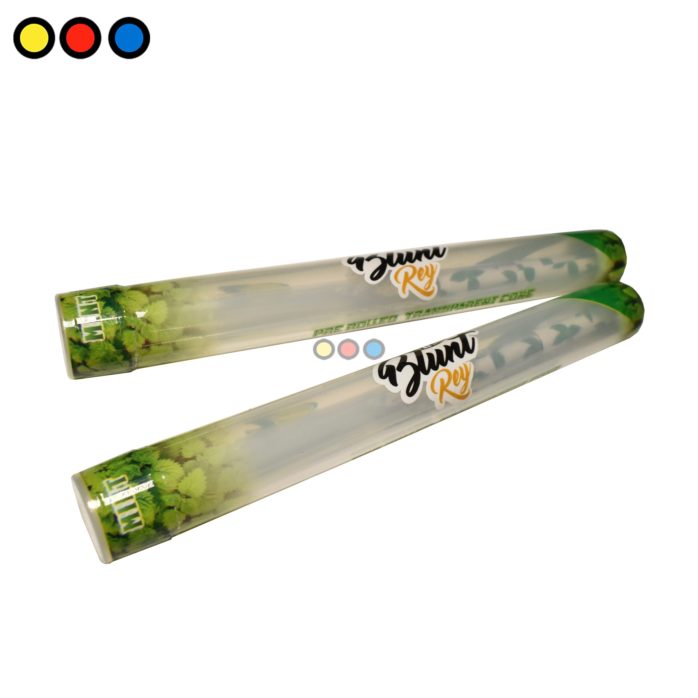 Conos Blunt Rey Celulosa Mint 110mm - Imagen 2