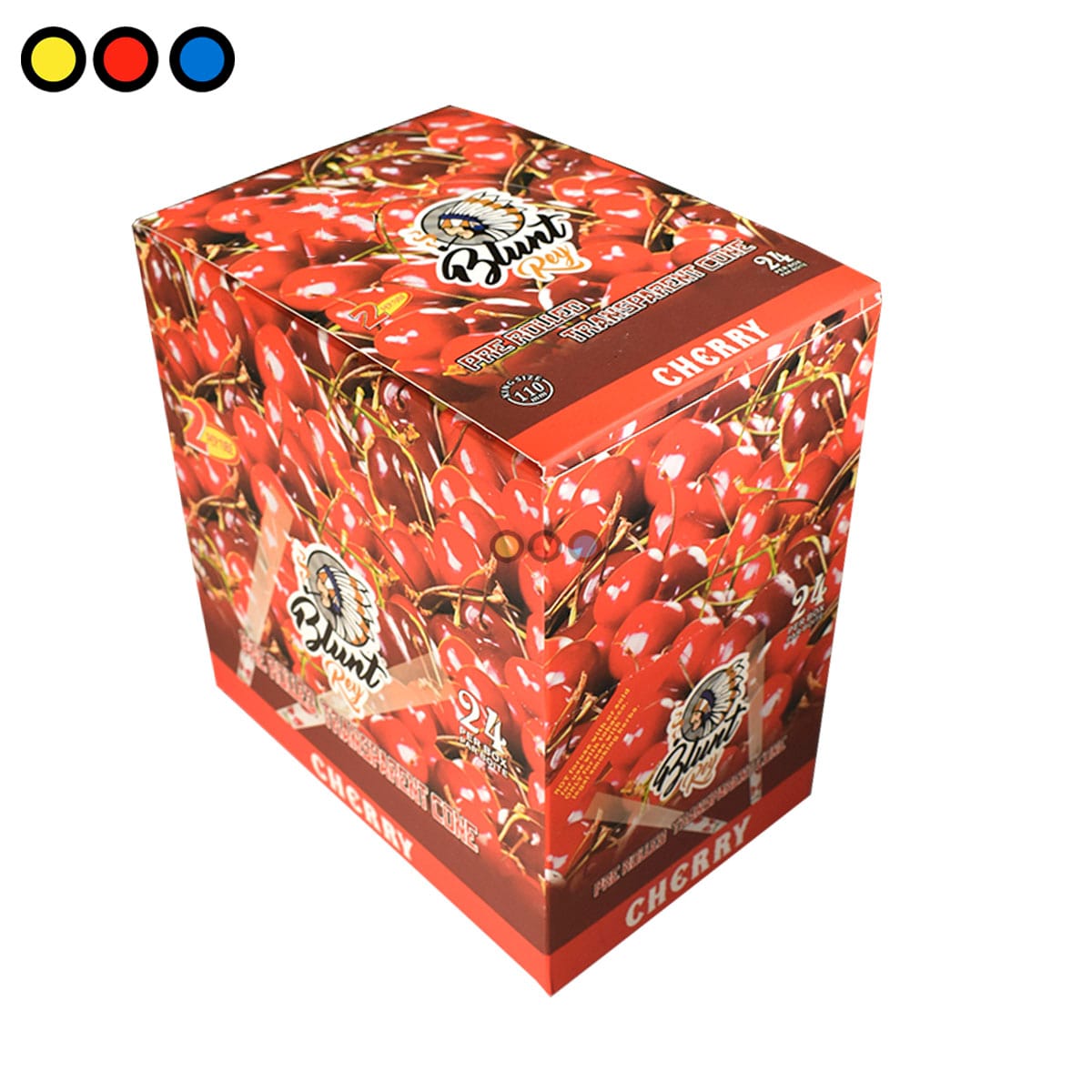 Conos Blunt Rey Celulosa Cherry 110mm - Imagen 5