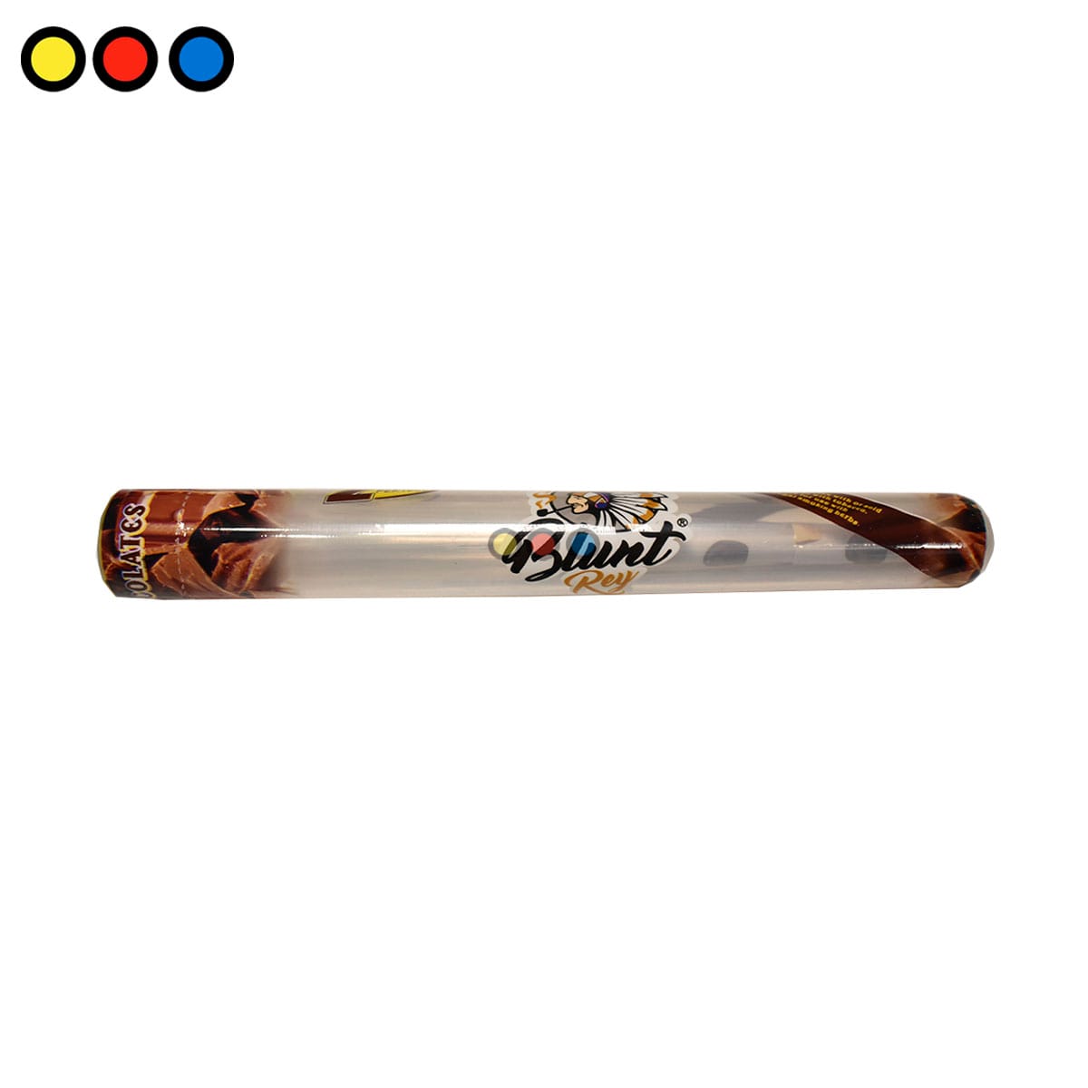 Cono Blunt Rey Celulosa Chocolate 78mm