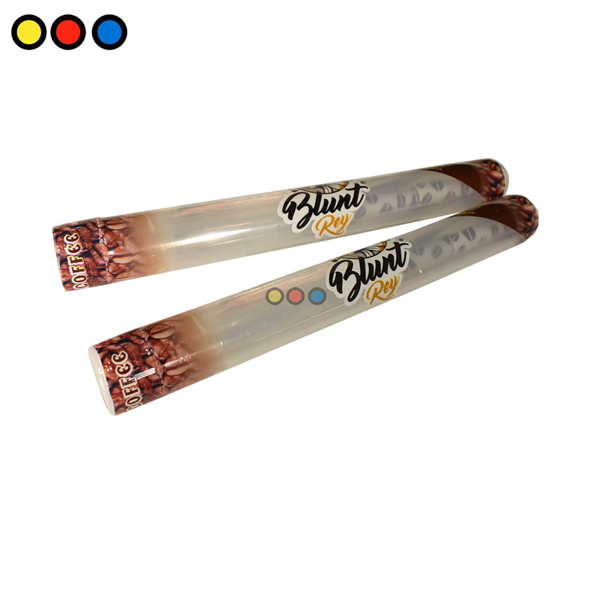 Conos Blunt Rey Celulosa Coffee 78mm - Imagen 3