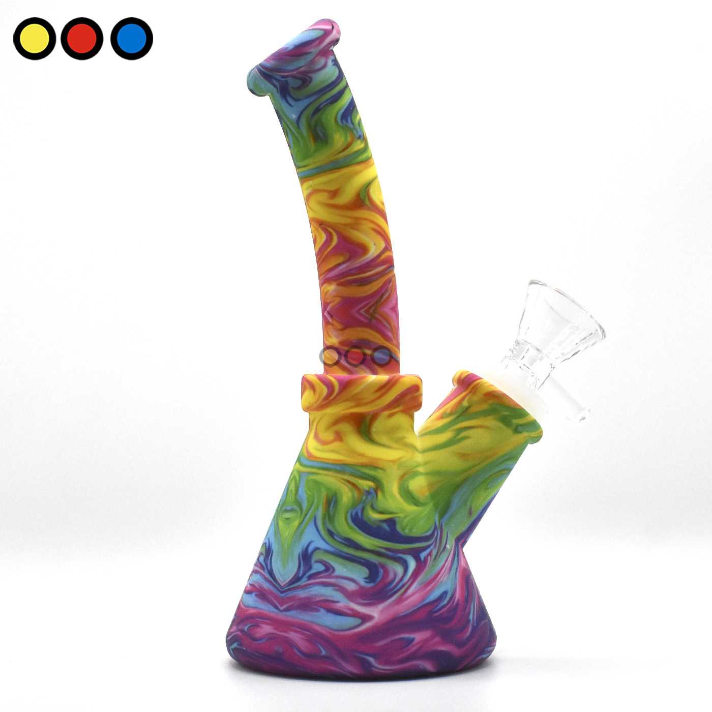 Bong Silicona Psicodelico 16cm