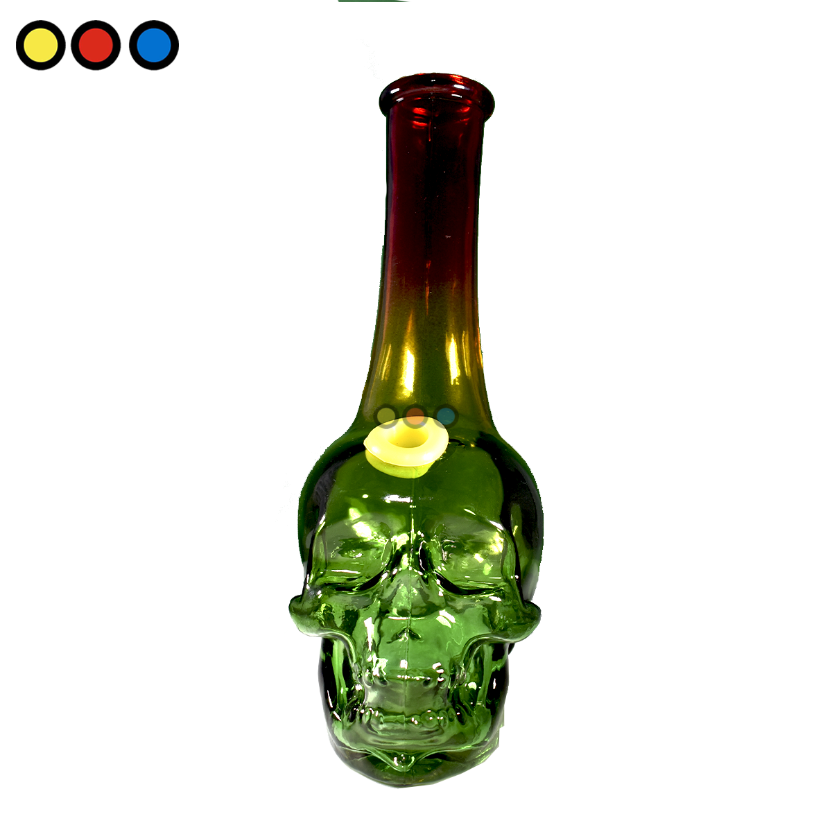 Bong D&K Pyrex Calavera Multicolor - Imagen 3