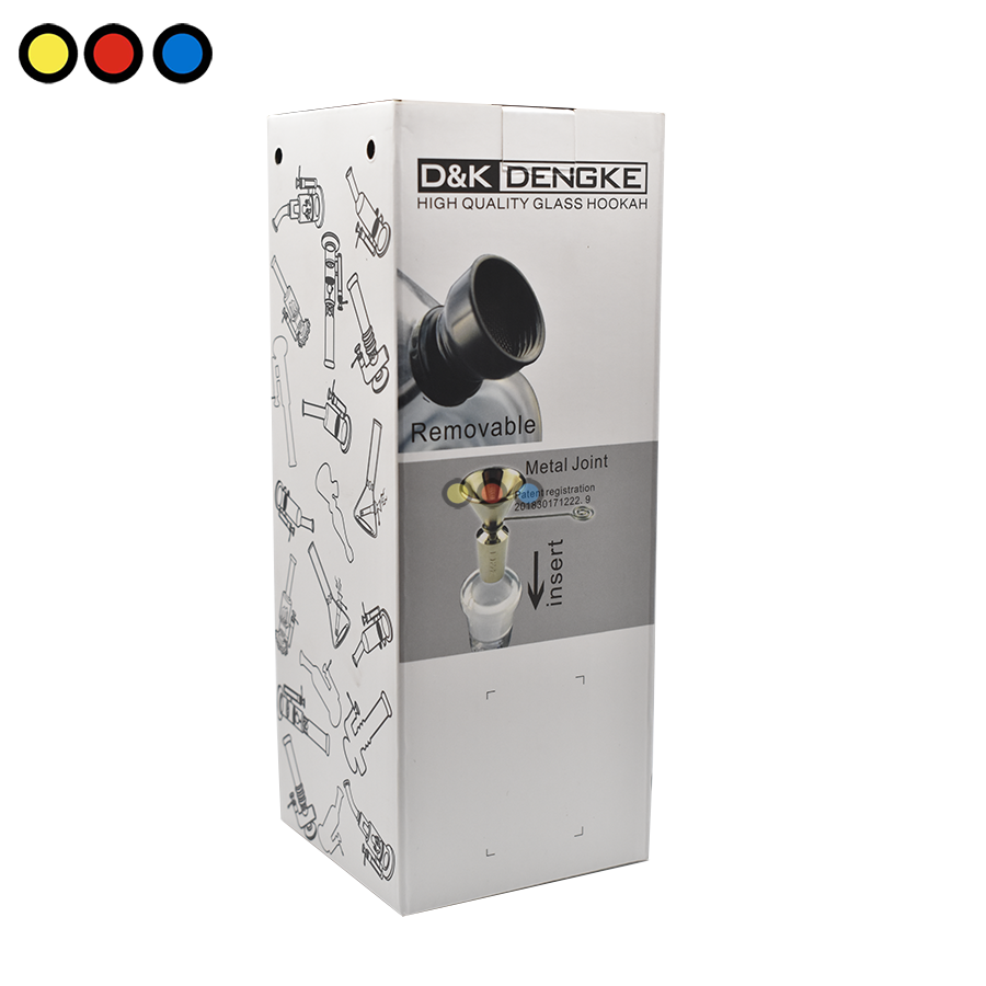 Bong Multicolor Recto 19cm - Imagen 4