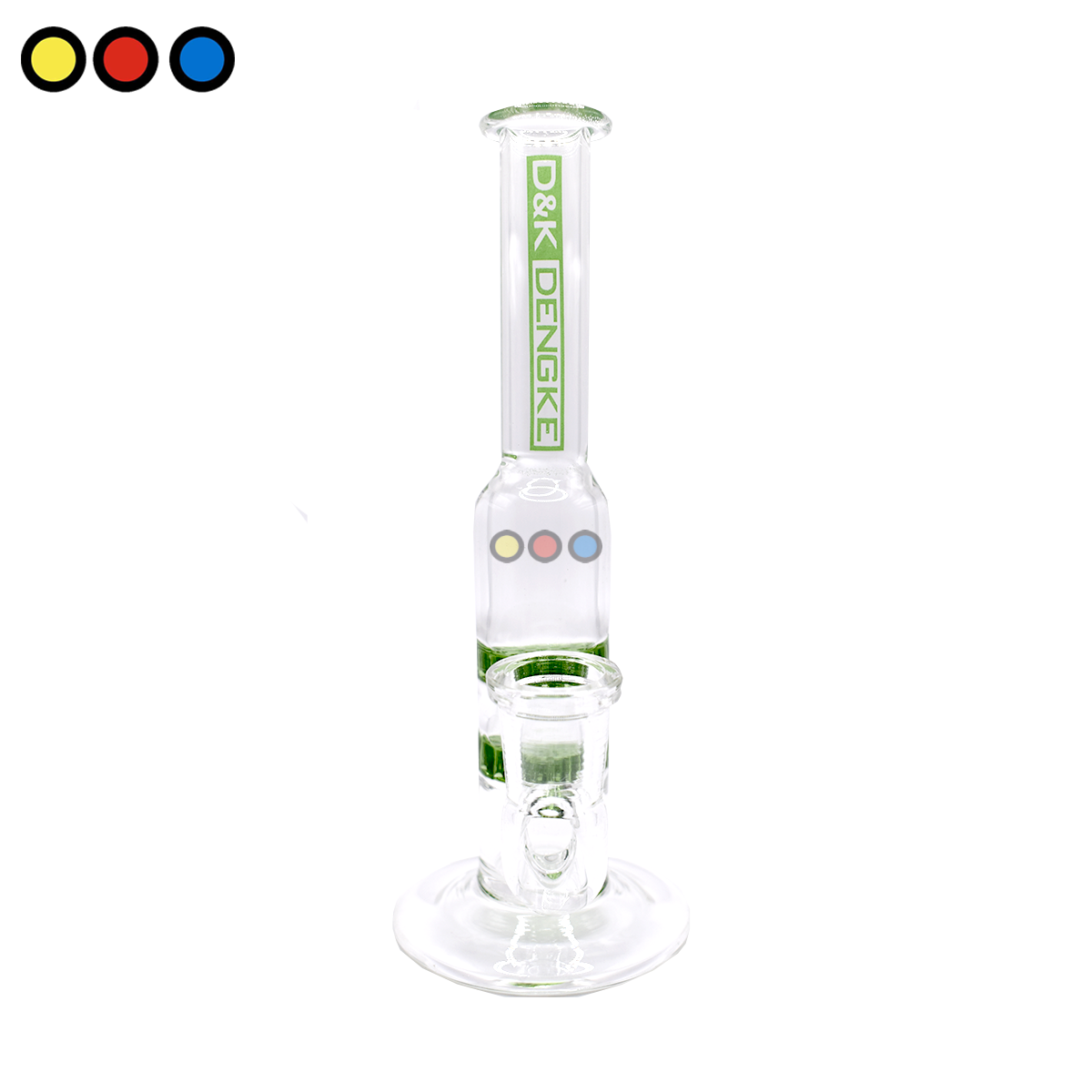 Bong D&K de Vidrio Pyrex Pocket 15cm - Imagen 3