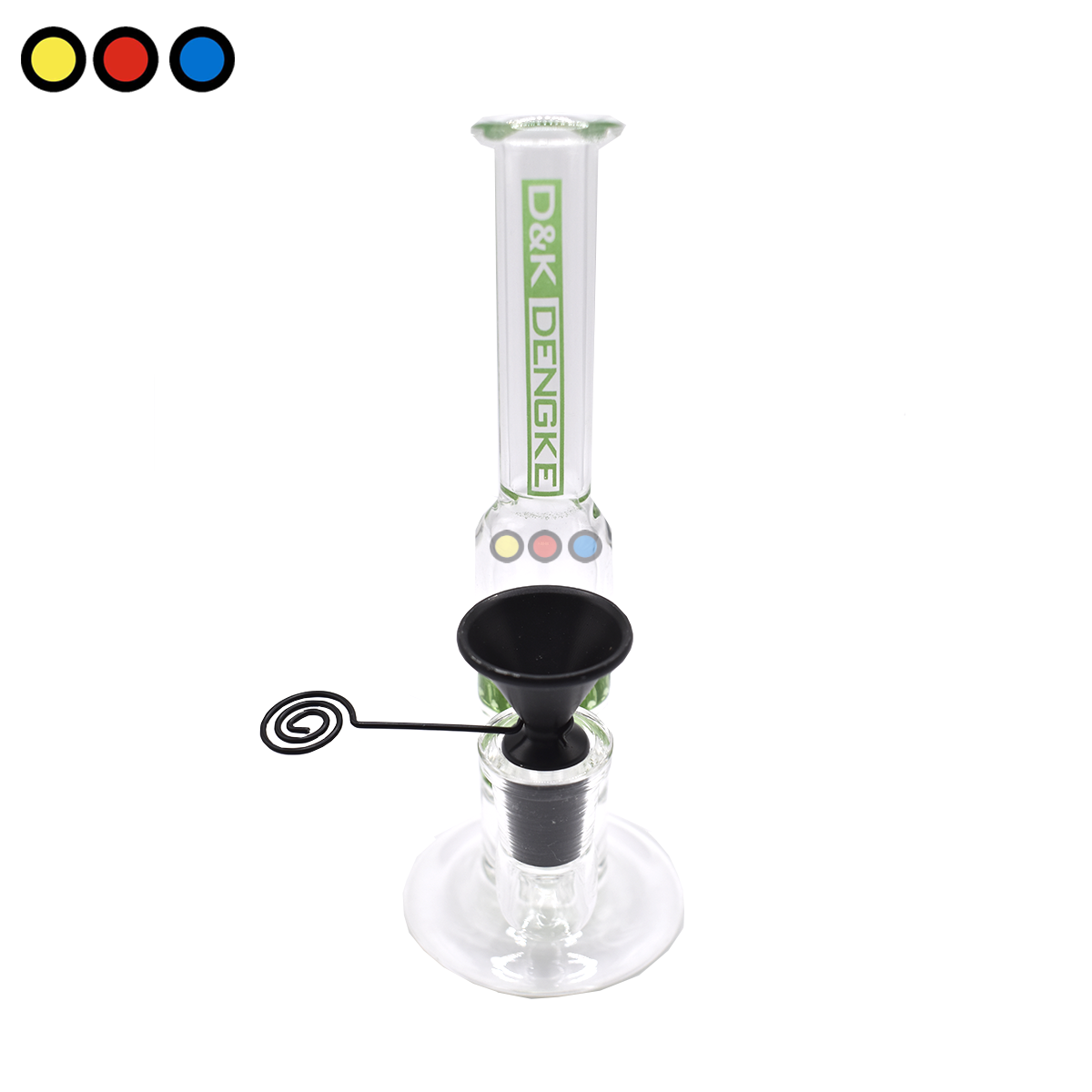 Bong D&K de Vidrio Pyrex Pocket 15cm - Imagen 2