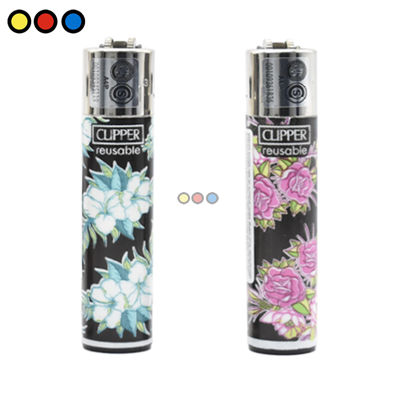 Encendedor Clipper Dark Flowers - Imagen 5