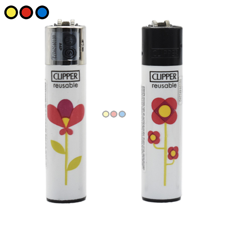 Encendedor Clipper Geometric Flowers - Imagen 4