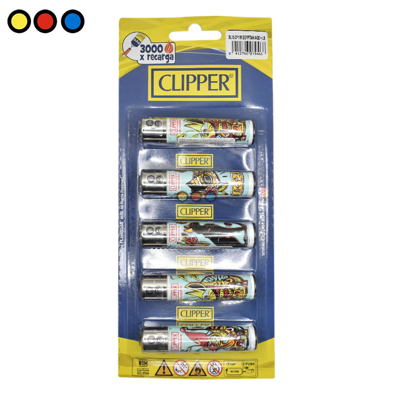 Encendedor Clipper Egyptian Age - Imagen 2