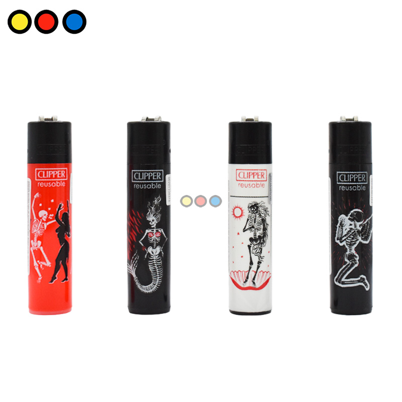 Encendedor Clipper Living Skulls