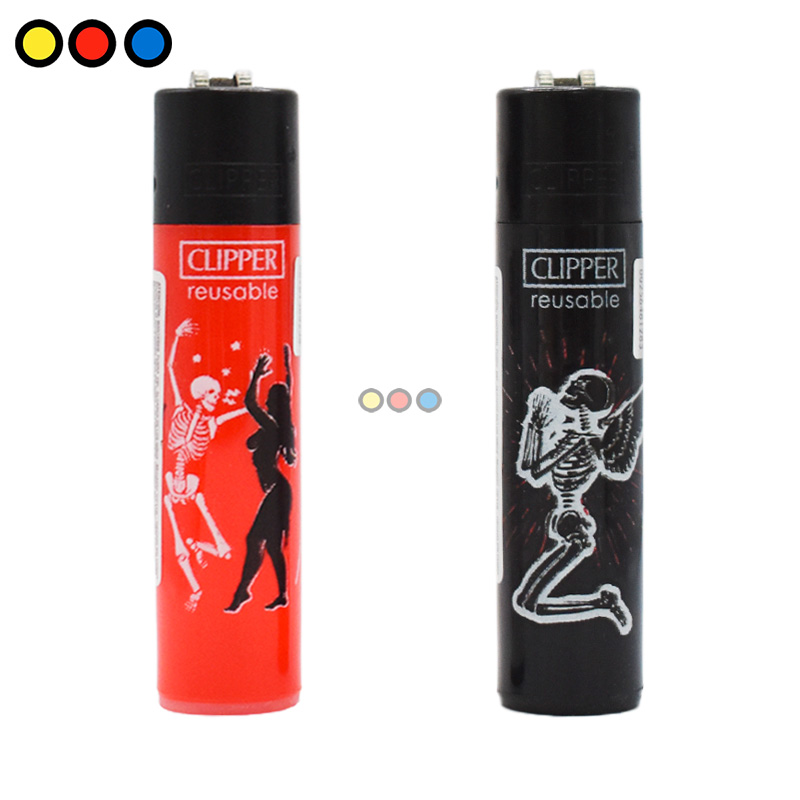 Encendedor Clipper Living Skulls - Imagen 3