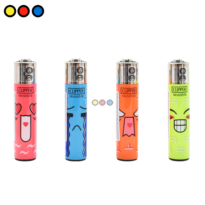 Encendedor Clipper Kawaii Faces
