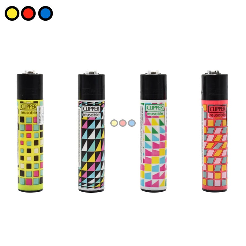 Encendedor Clipper Geometric
