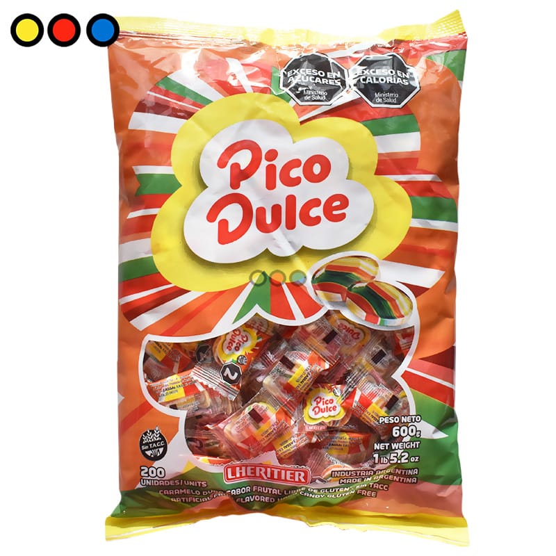 Caramelo Duro Pico Dulce Lheritier 600gr.
