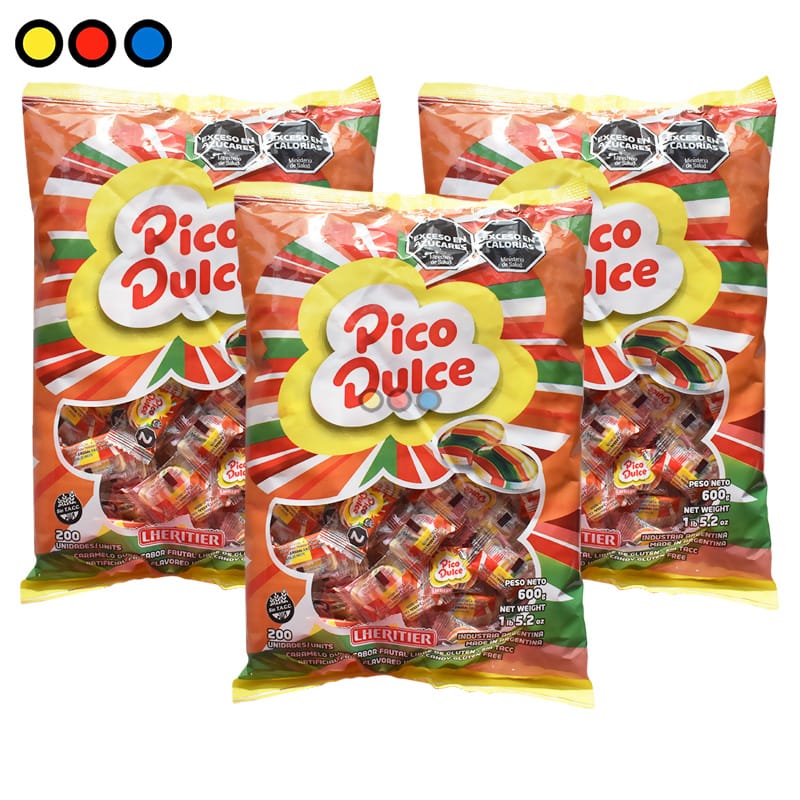 Caramelo Duro Pico Dulce Lheritier 600gr. - Imagen 2