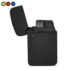 Encendedor Catalitico Zengaz Engomado Liso Negro