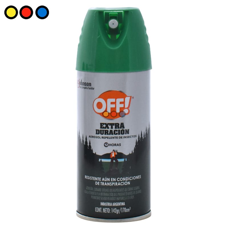 Repelente OFF Aerosol Verde 170 cm3