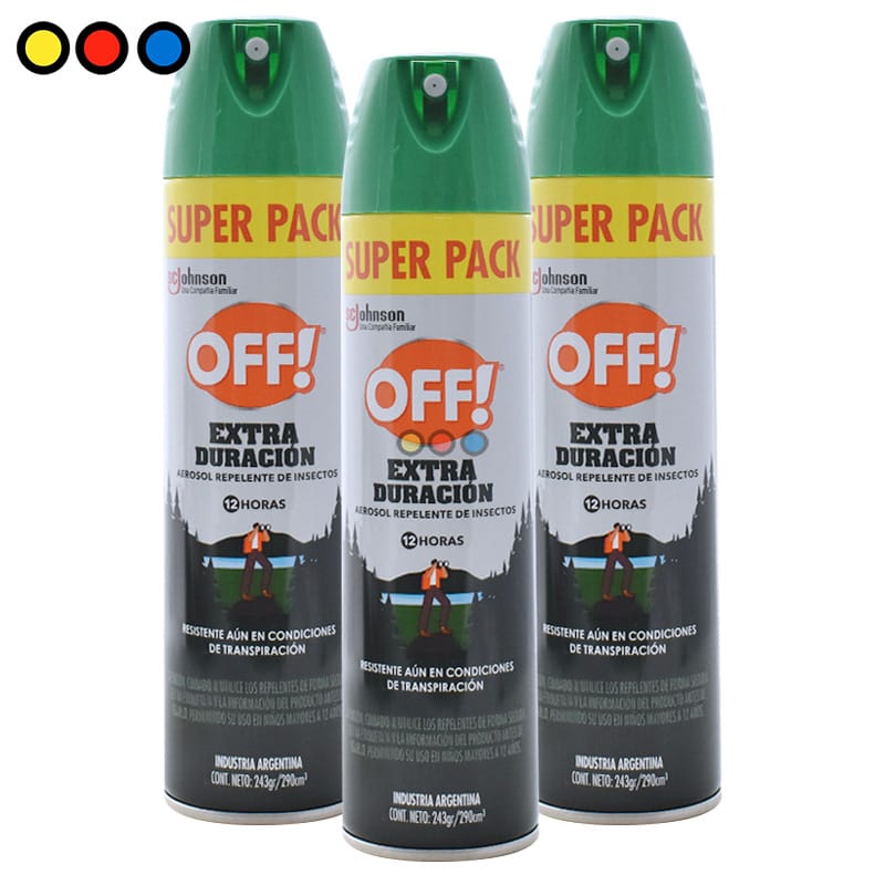 Repelente OFF Aerosol Verde 290 cm3 - Imagen 2