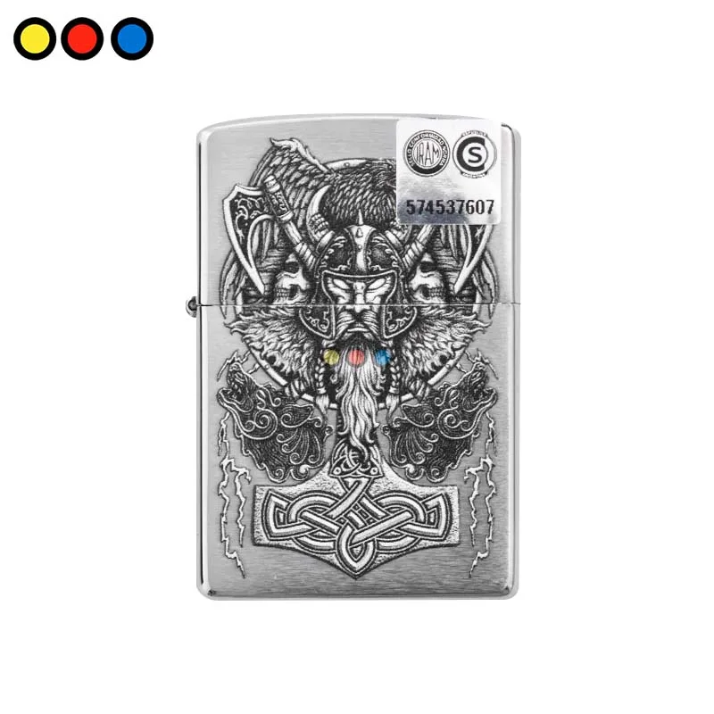 Encendedor Zippo Viking Desing 49777 - Distribuidora Pop