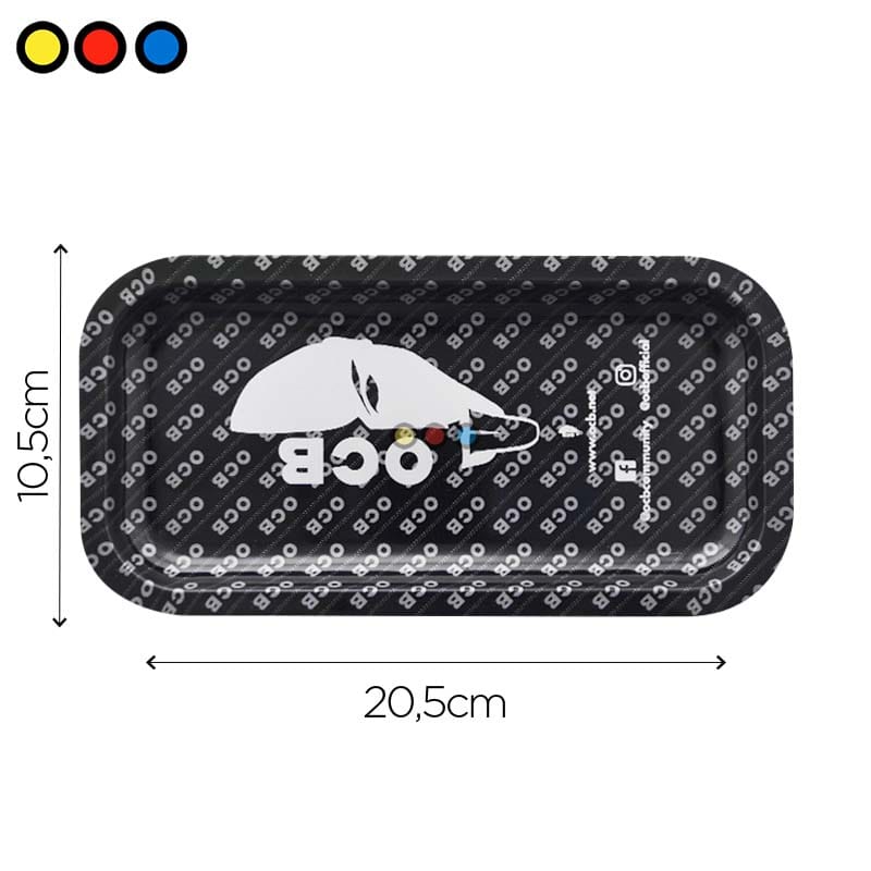 Bandeja OCB Chica Negro 20x10cm