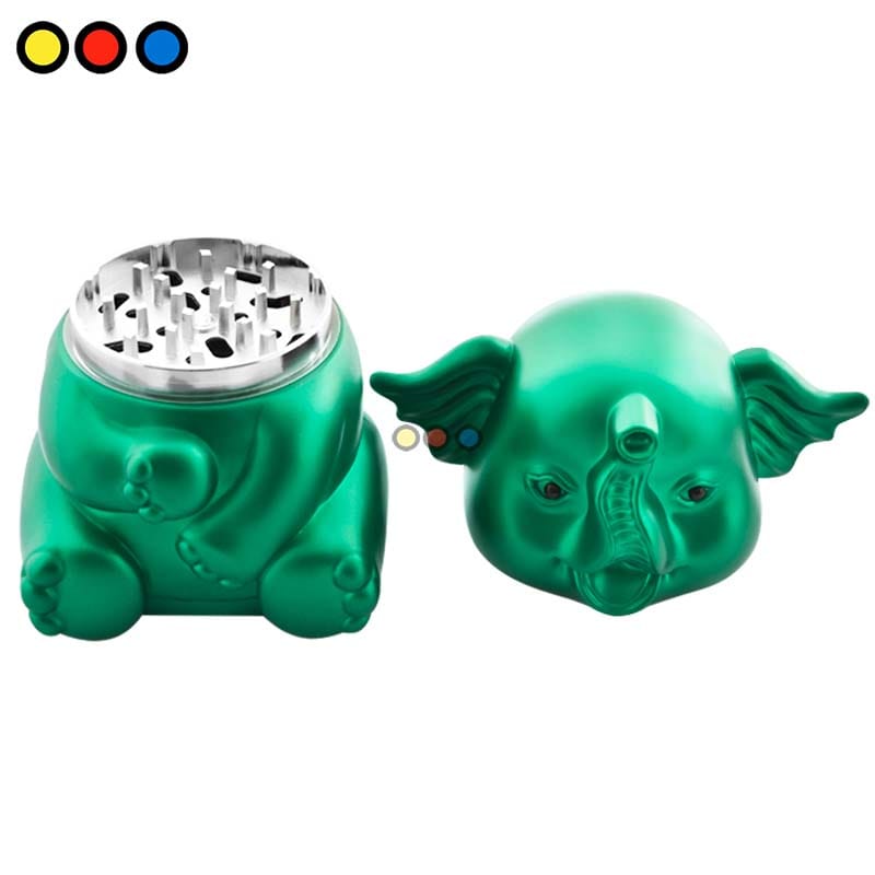 Picador Metal 60mm 4 Partes Atomic Elefante Verde - Imagen 4