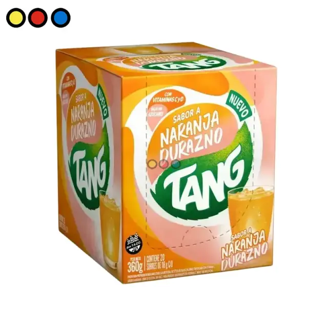 Jugo Tang Naranja Durazno X 20u