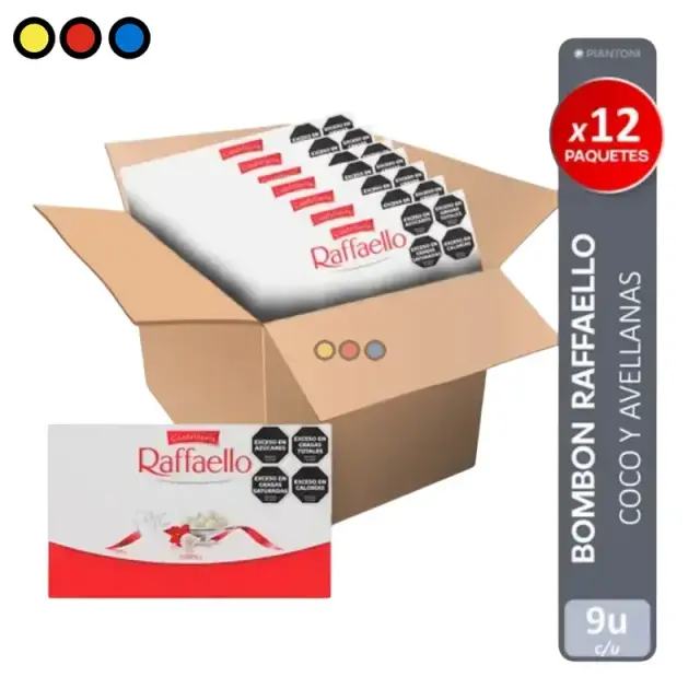Bombones Ferrero Raffaello T9 90g por mayor - Distribuidora Pop