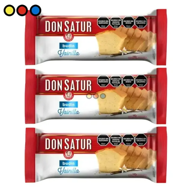Budin Don Satur C/frutas X190g